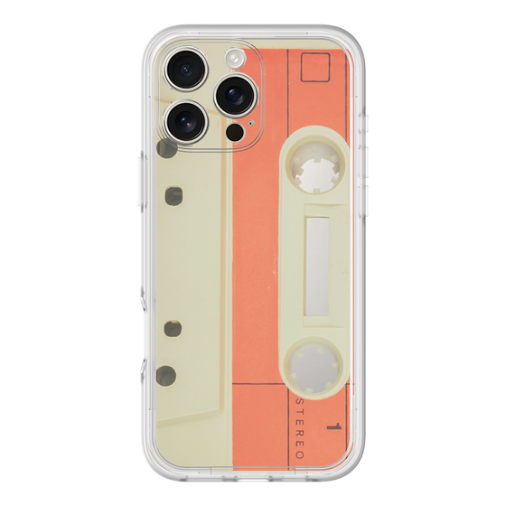 Premium Panel［ RETORO CASSETTE TAPE - Opacity White ］