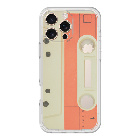 Premium Panel［ RETORO CASSETTE TAPE - Opacity White ］