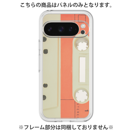 Premium Panel［ RETORO CASSETTE TAPE - Opacity White ］
