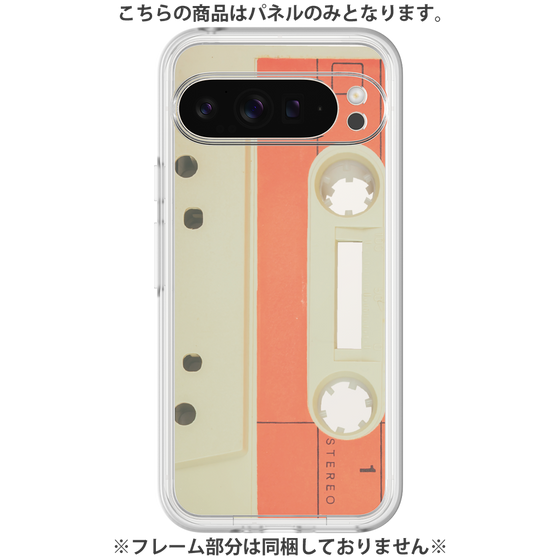 Premium Panel［ RETORO CASSETTE TAPE - Opacity White ］
