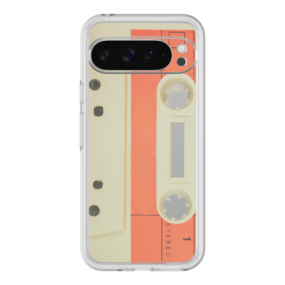 Premium Panel［ RETORO CASSETTE TAPE - Opacity White ］