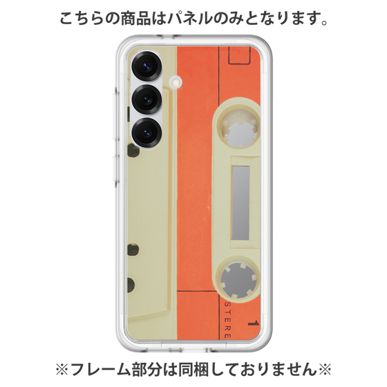 Premium Panel［ RETORO CASSETTE TAPE - Opacity White ］