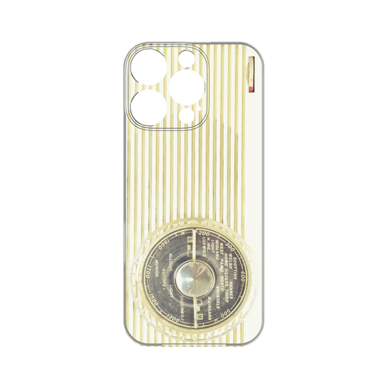 Premium Panel［ RETORO RADIO - White ］