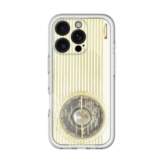 Premium Panel［ RETORO RADIO - White ］
