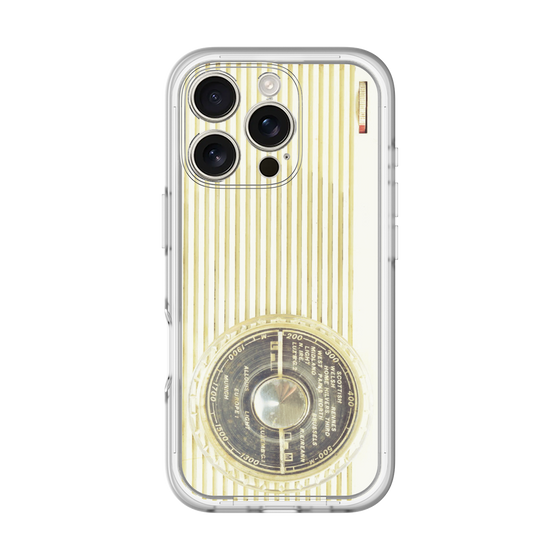 Premium Panel［ RETORO RADIO - White ］
