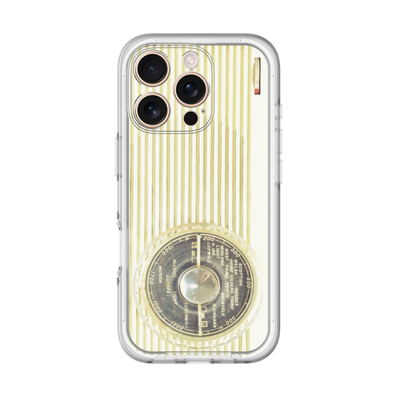 Premium Panel［ RETORO RADIO - White ］