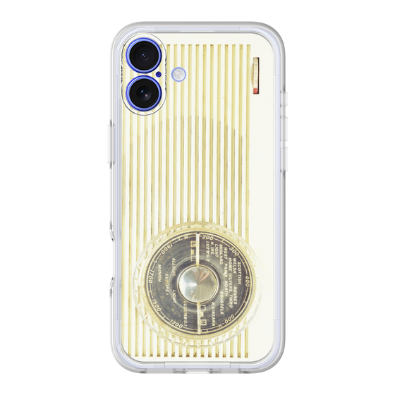 Premium Panel［ RETORO RADIO - White ］
