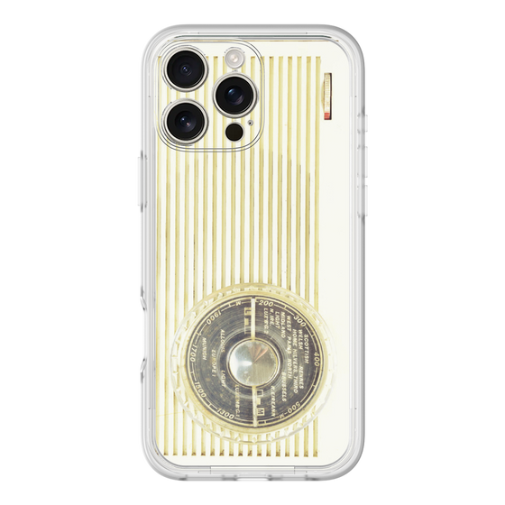 Premium Panel［ RETORO RADIO - White ］