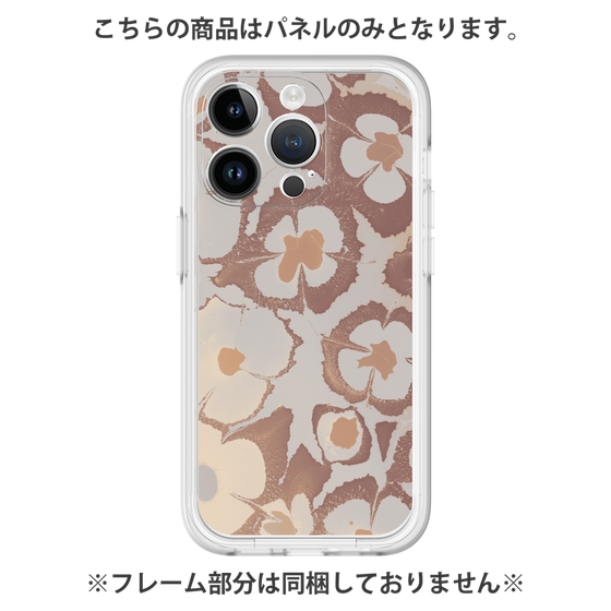 Premium Panel［ y2k(Year2000) - Flower - Pink Beige ］