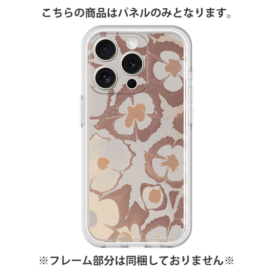 Premium Panel［ y2k(Year2000) - Flower - Pink Beige ］