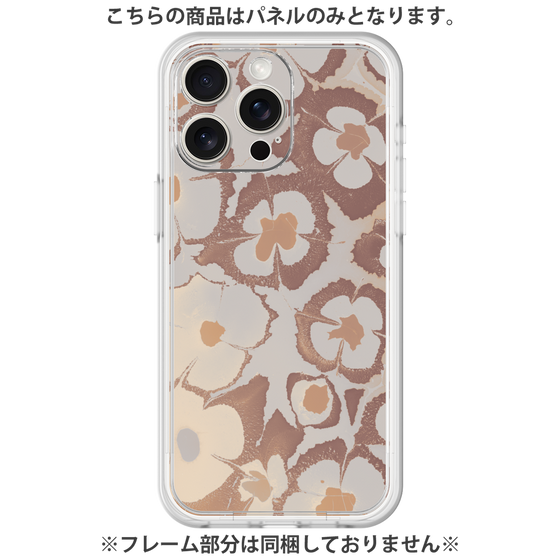 Premium Panel［ y2k(Year2000) - Flower - Pink Beige ］