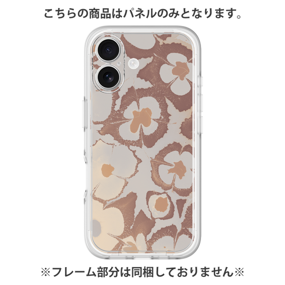 Premium Panel［ y2k(Year2000) - Flower - Pink Beige ］