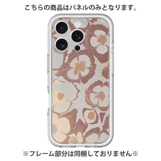 Premium Panel［ y2k(Year2000) - Flower - Pink Beige ］