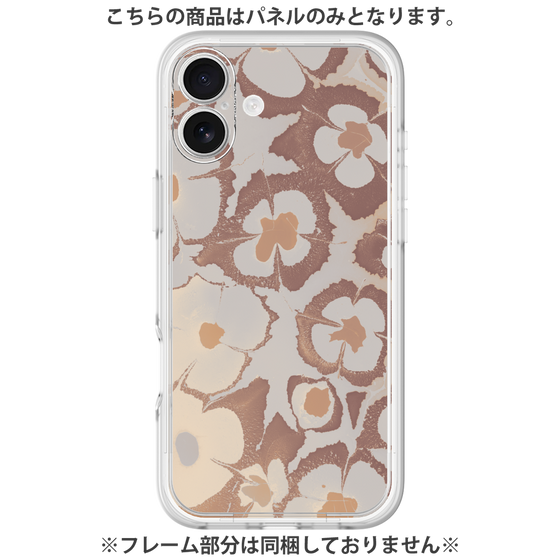 Premium Panel［ y2k(Year2000) - Flower - Pink Beige ］
