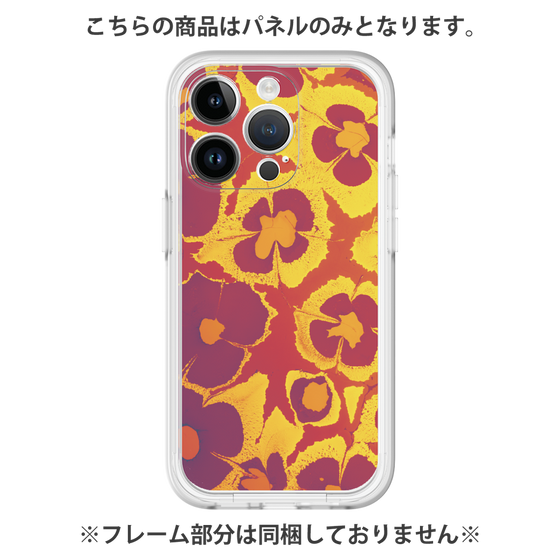 Premium Panel［ y2k(Year2000) - Flower - Orange purple ］