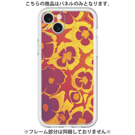 Premium Panel［ y2k(Year2000) - Flower - Orange purple ］