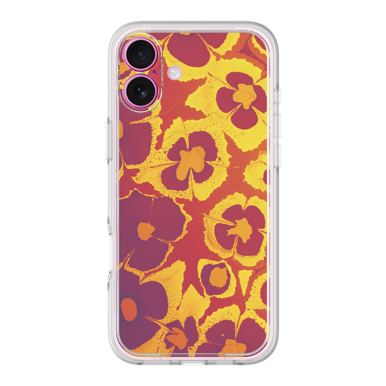 Premium Panel［ y2k(Year2000) - Flower - Orange purple ］