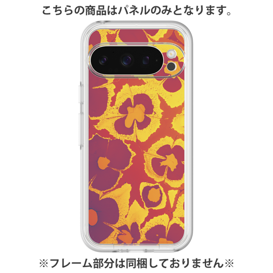 Premium Panel［ y2k(Year2000) - Flower - Orange purple ］