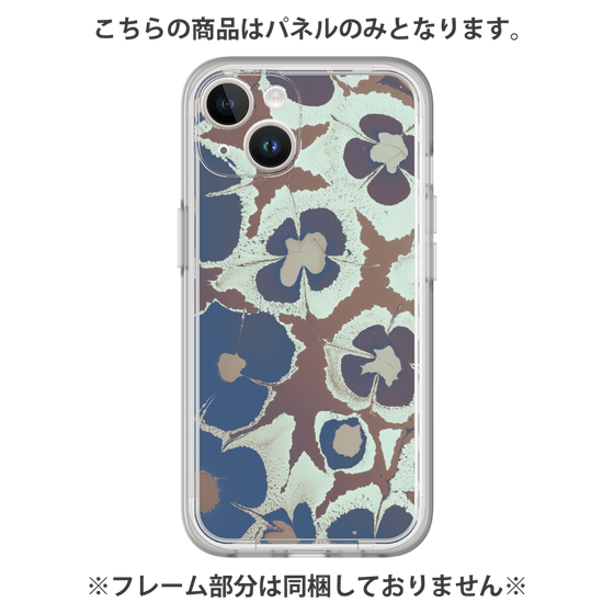 Premium Panel［ y2k(Year2000) - Flower - Brown Navy ］