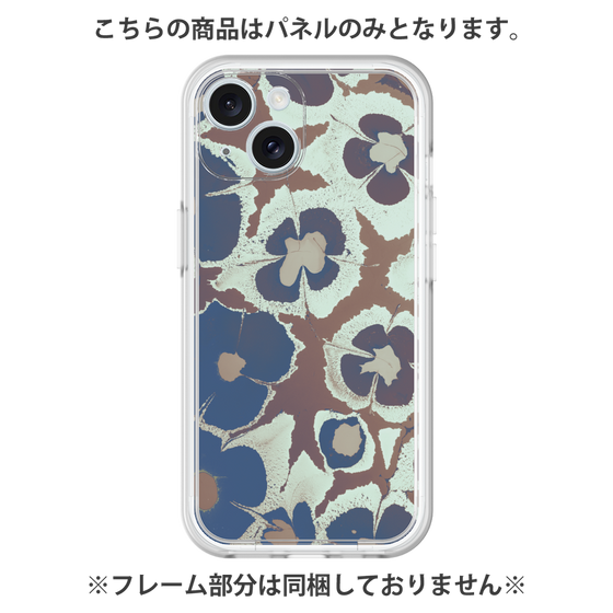 Premium Panel［ y2k(Year2000) - Flower - Brown Navy ］
