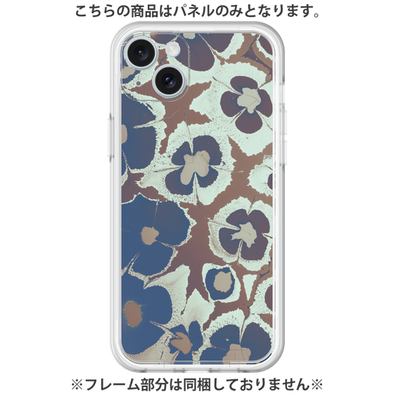 Premium Panel［ y2k(Year2000) - Flower - Brown Navy ］