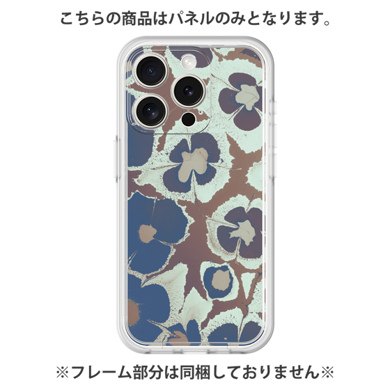 Premium Panel［ y2k(Year2000) - Flower - Brown Navy ］