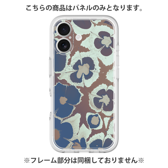 Premium Panel［ y2k(Year2000) - Flower - Brown Navy ］
