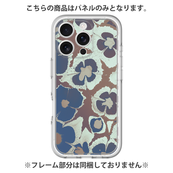 Premium Panel［ y2k(Year2000) - Flower - Brown Navy ］