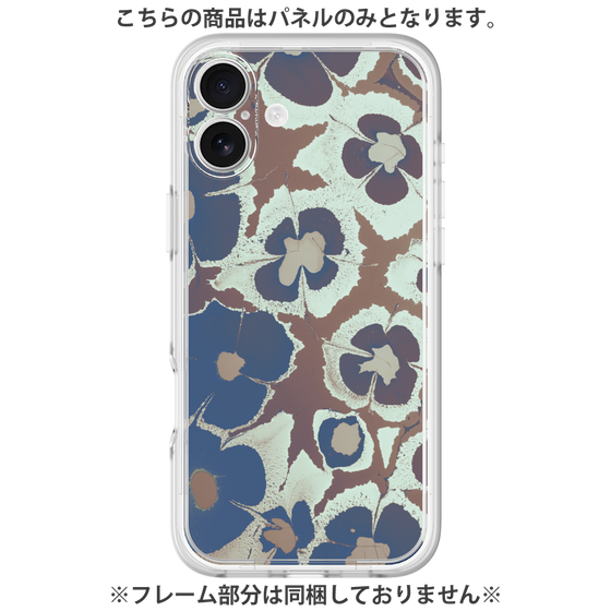 Premium Panel［ y2k(Year2000) - Flower - Brown Navy ］