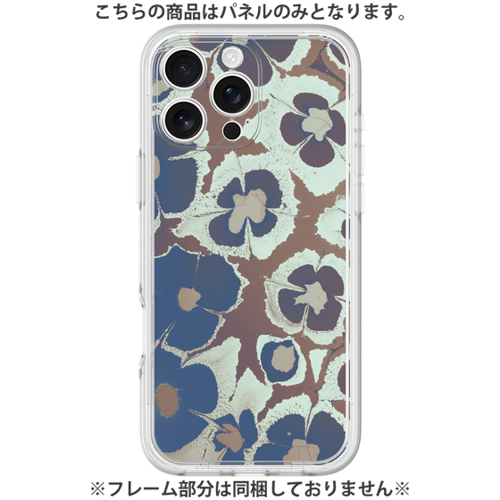 Premium Panel［ y2k(Year2000) - Flower - Brown Navy ］