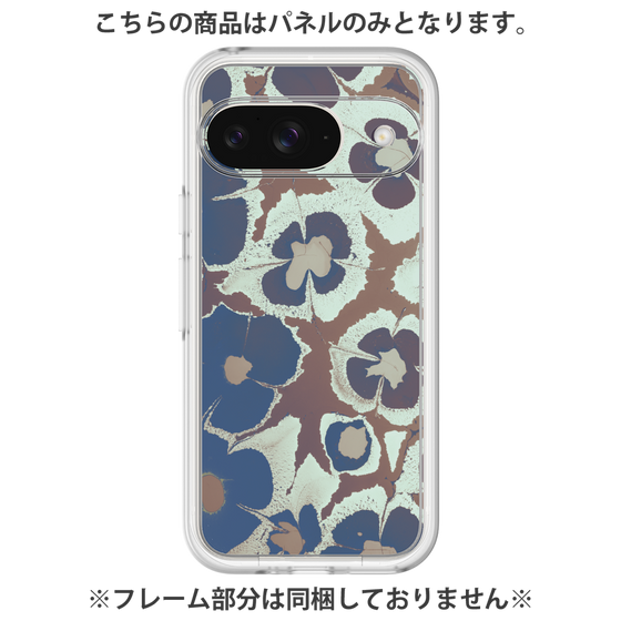 Premium Panel［ y2k(Year2000) - Flower - Brown Navy ］