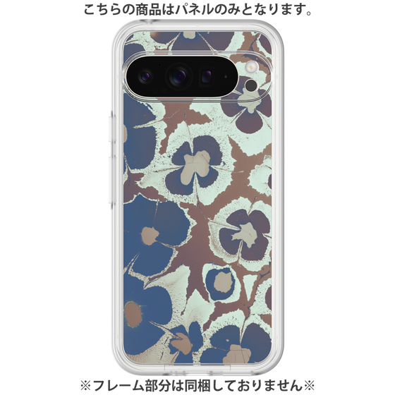 Premium Panel［ y2k(Year2000) - Flower - Brown Navy ］
