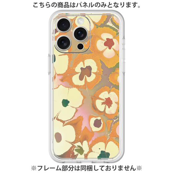 Premium Panel［ y2k(Year2000) - Flower - Orange Pink ］