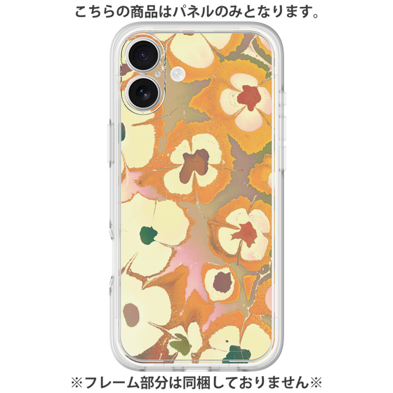 Premium Panel［ y2k(Year2000) - Flower - Orange Pink ］