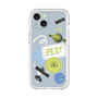 Premium Panel［ Playful sticker - Dusty Blue ］