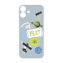 Premium Panel［ Playful sticker - Dusty Blue ］