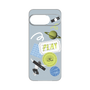 Premium Panel［ Playful sticker - Dusty Blue ］