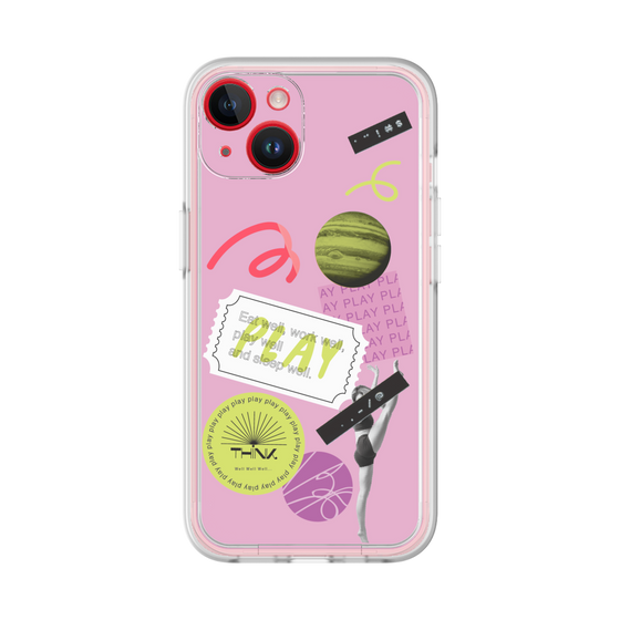 Premium Panel［ Playful sticker - Dusty Pink ］