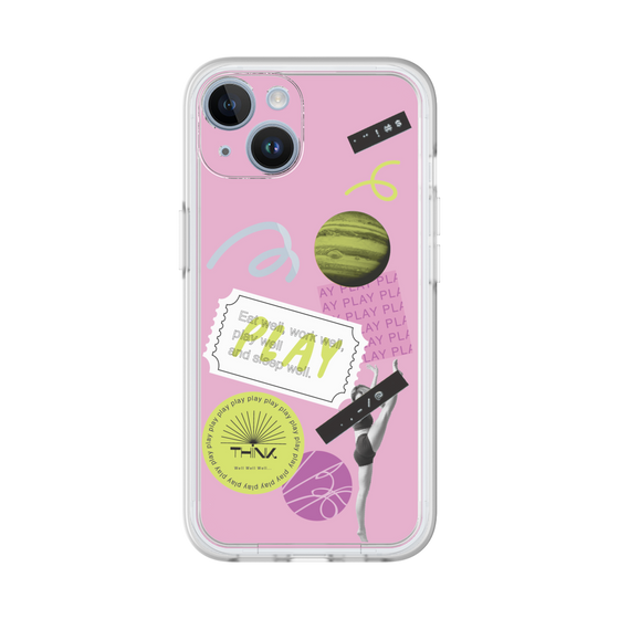 Premium Panel［ Playful sticker - Dusty Pink ］