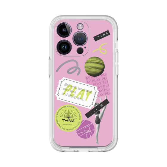 Premium Panel［ Playful sticker - Dusty Pink ］