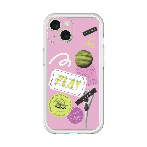 Premium Panel［ Playful sticker - Dusty Pink ］