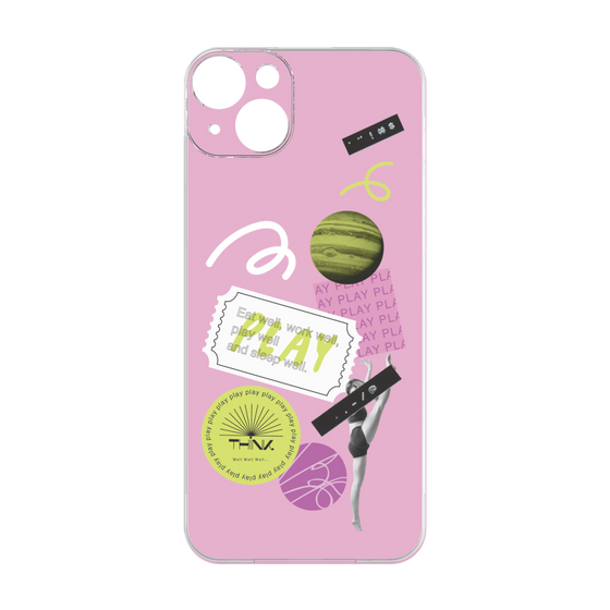 Premium Panel［ Playful sticker - Dusty Pink ］