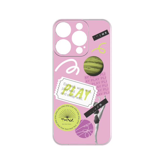Premium Panel［ Playful sticker - Dusty Pink ］