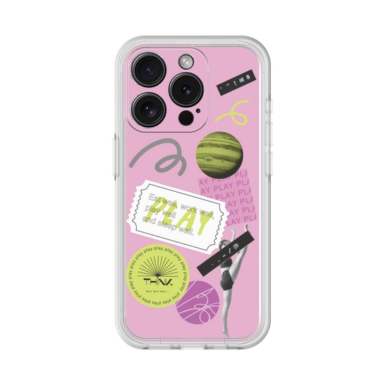 Premium Panel［ Playful sticker - Dusty Pink ］