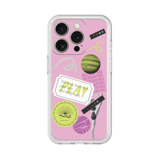Premium Panel［ Playful sticker - Dusty Pink ］