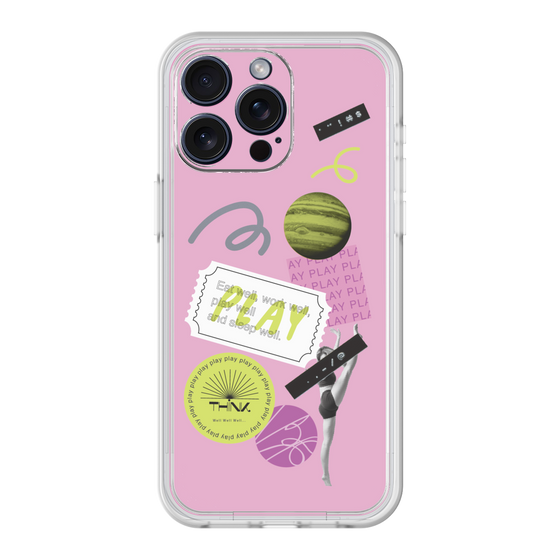 Premium Panel［ Playful sticker - Dusty Pink ］