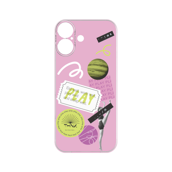 Premium Panel［ Playful sticker - Dusty Pink ］