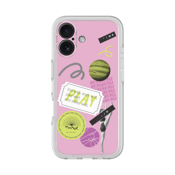 Premium Panel［ Playful sticker - Dusty Pink ］