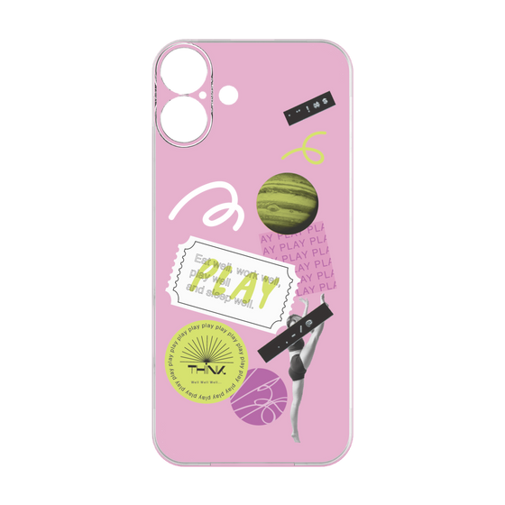 Premium Panel［ Playful sticker - Dusty Pink ］