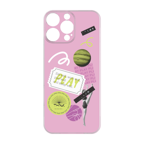 Premium Panel［ Playful sticker - Dusty Pink ］